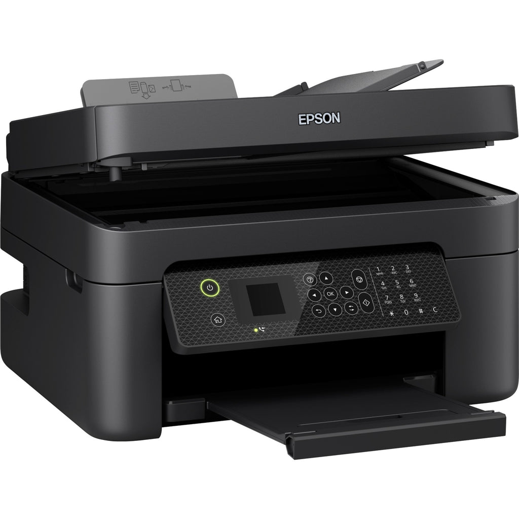 Epson workforce wf-2930dwf all-in-one inkjetprinter met faxfunctie (zwart, scannen, kopiëren, faxen, wi-fi)