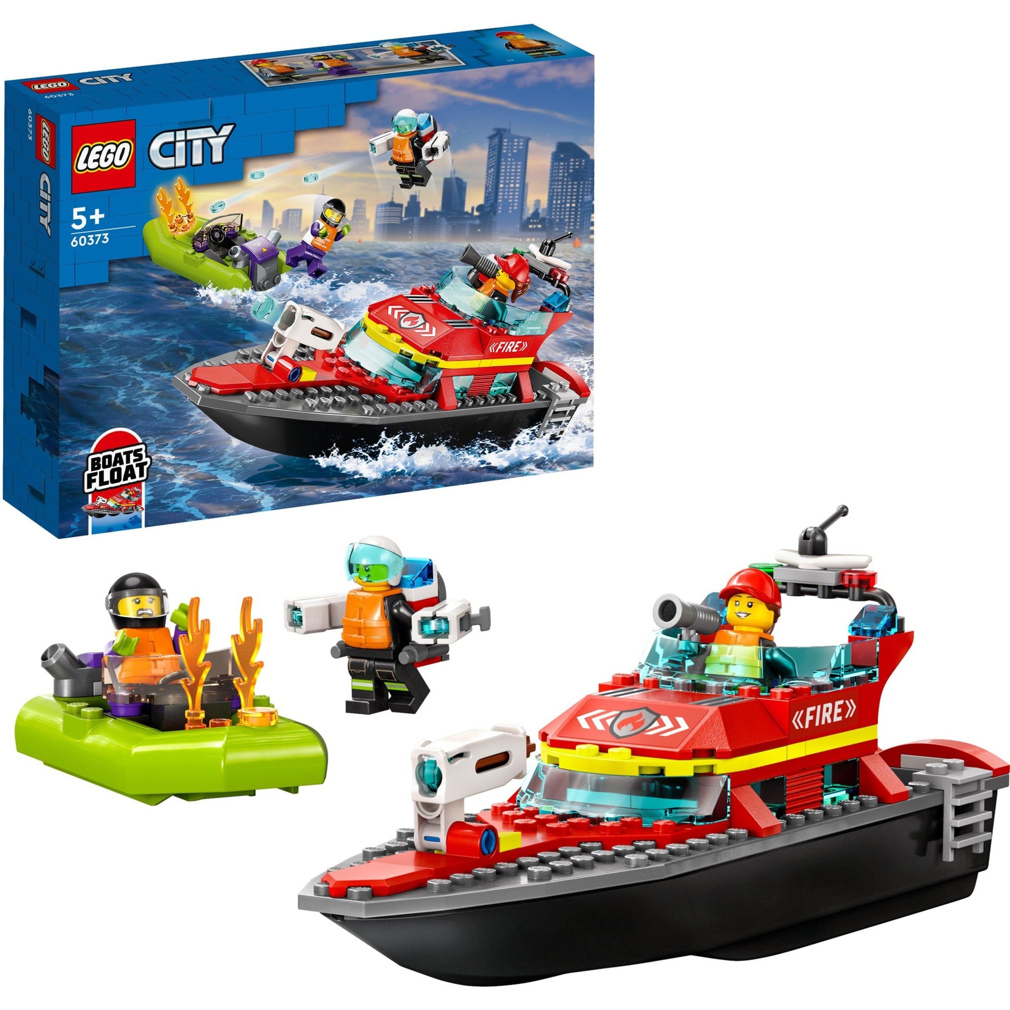 Lego City 60373 Rettungsbootbrand