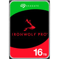 Seagate ironwolf pro 16 tb harde schijf (st16000nt001, sata 600, 24 7)
