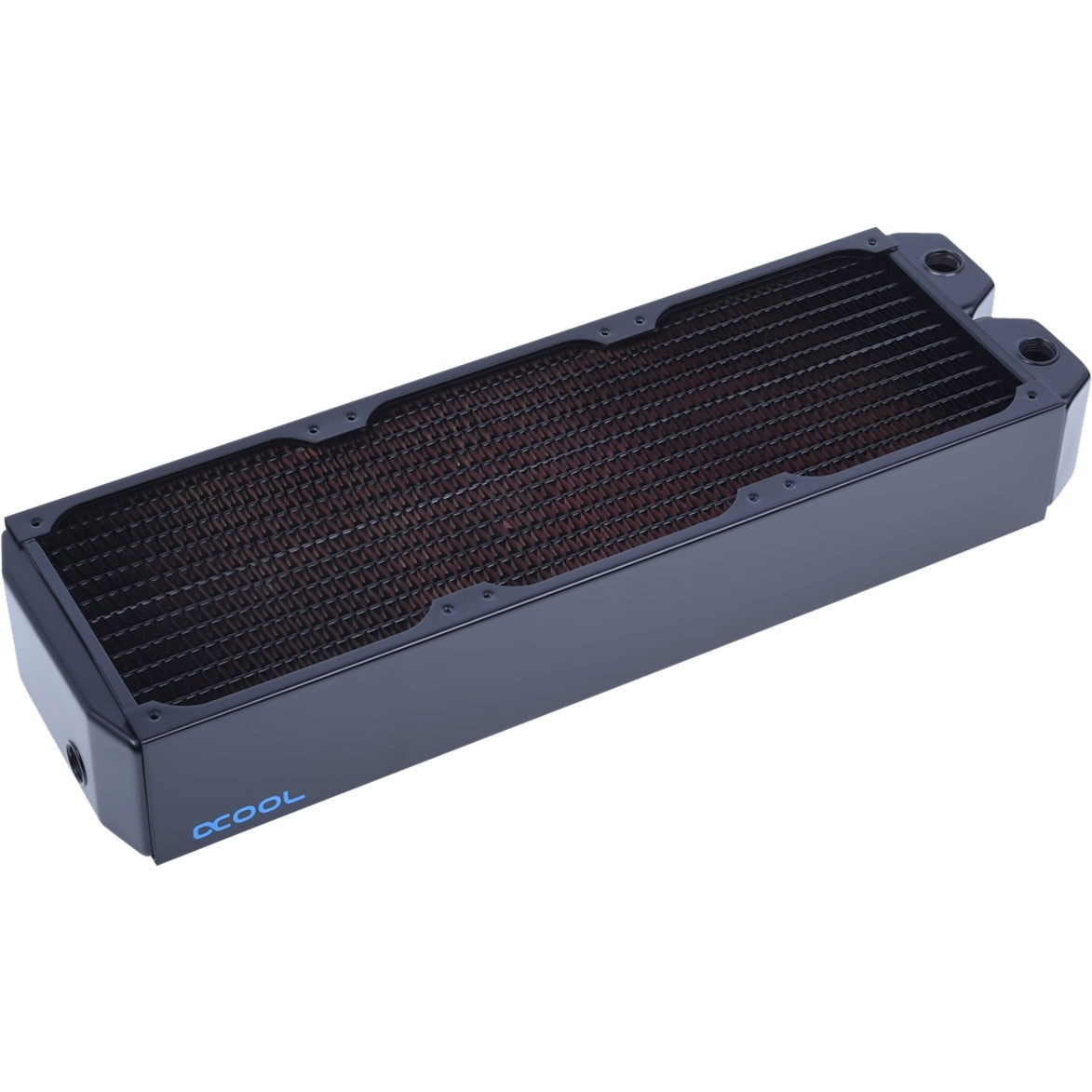 Alphacool nexxxos ut60 full copper 420mm radiator (zwart)