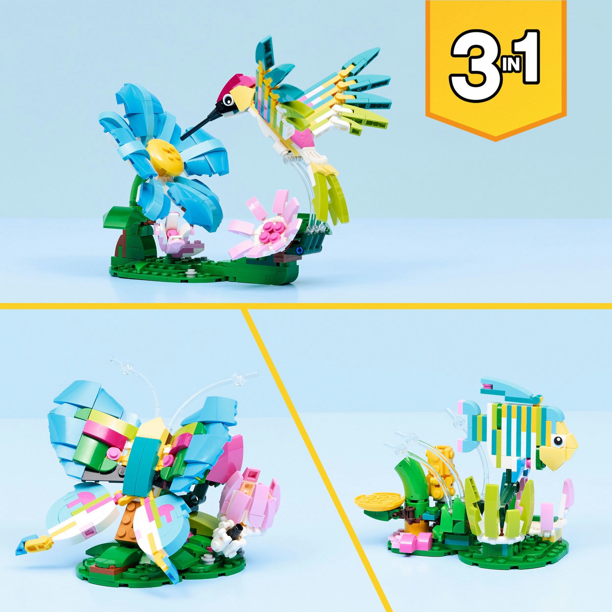 LEGO Creator 31384 Wildtiere: Bunter Kolibri