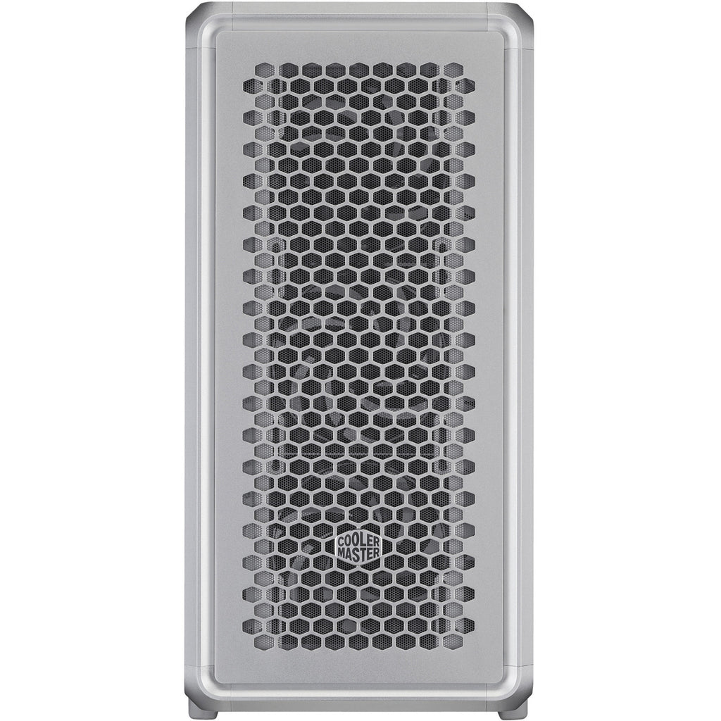 Cooler master masterframe 600 midi tower behuizing (zilver | 2x usb-a | 1x usb-c | tempered glass)