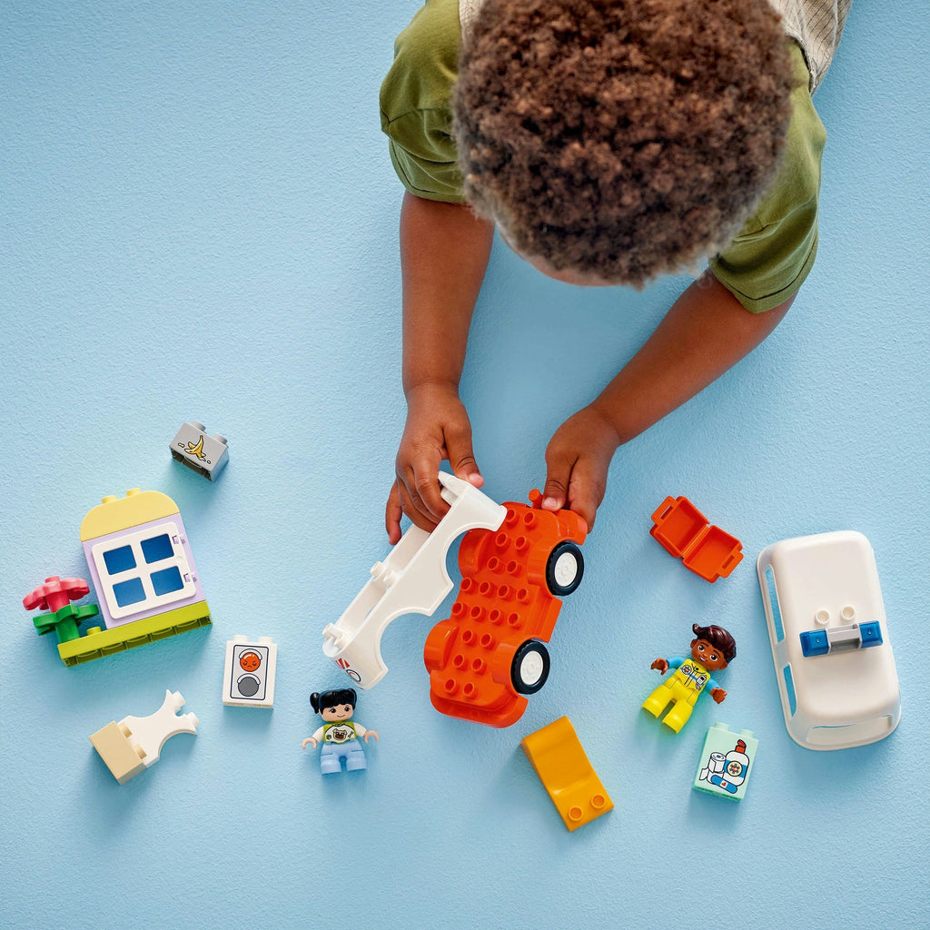 LEGO Duplo Stadt 10447 Krankenwagen mit Fahrer