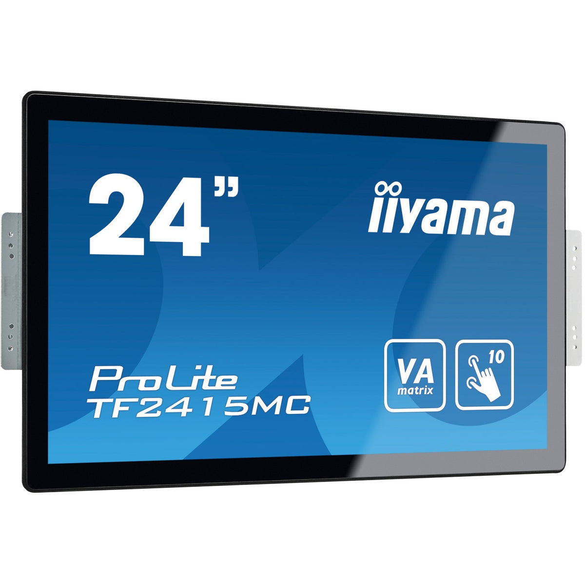 Iiyama prolite tf2415mc-b2 23.8 touchscreen monitor (zwart, 1x displayport, 1x hdmi, 1x vga)