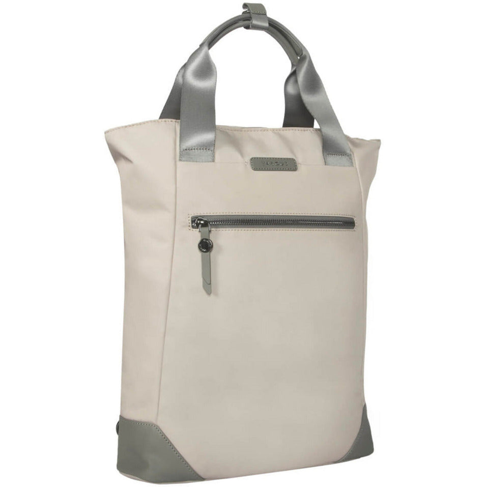Targus ávila convertible 2-in-1 rugzak + tas 15-16 laptoptas (beige)