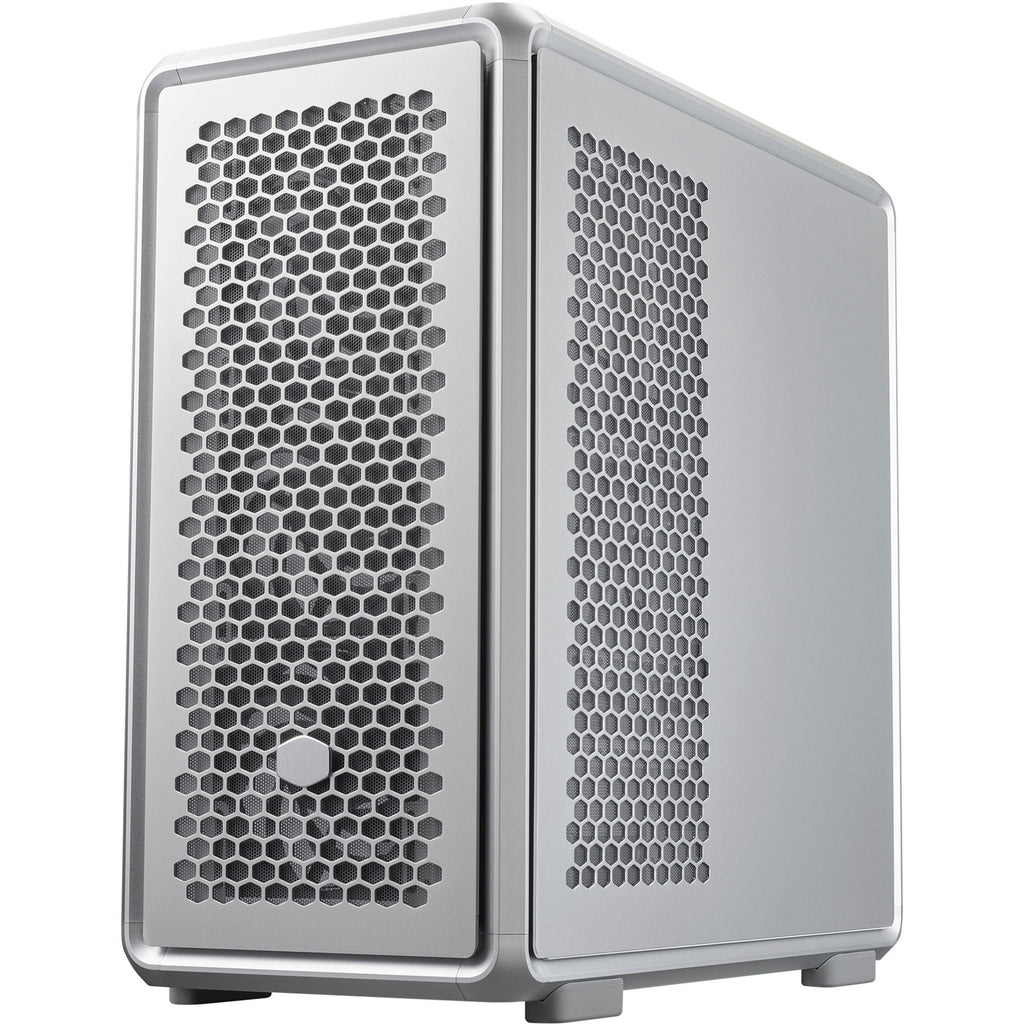Cooler master masterframe 600 midi tower behuizing (zilver | 2x usb-a | 1x usb-c | tempered glass)