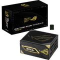 Asus rog thor titanium iii edition 20 (rog equalizer) modulaire 3000 watt voeding (zwart, 4x 12v-2x6, 3x pcie)