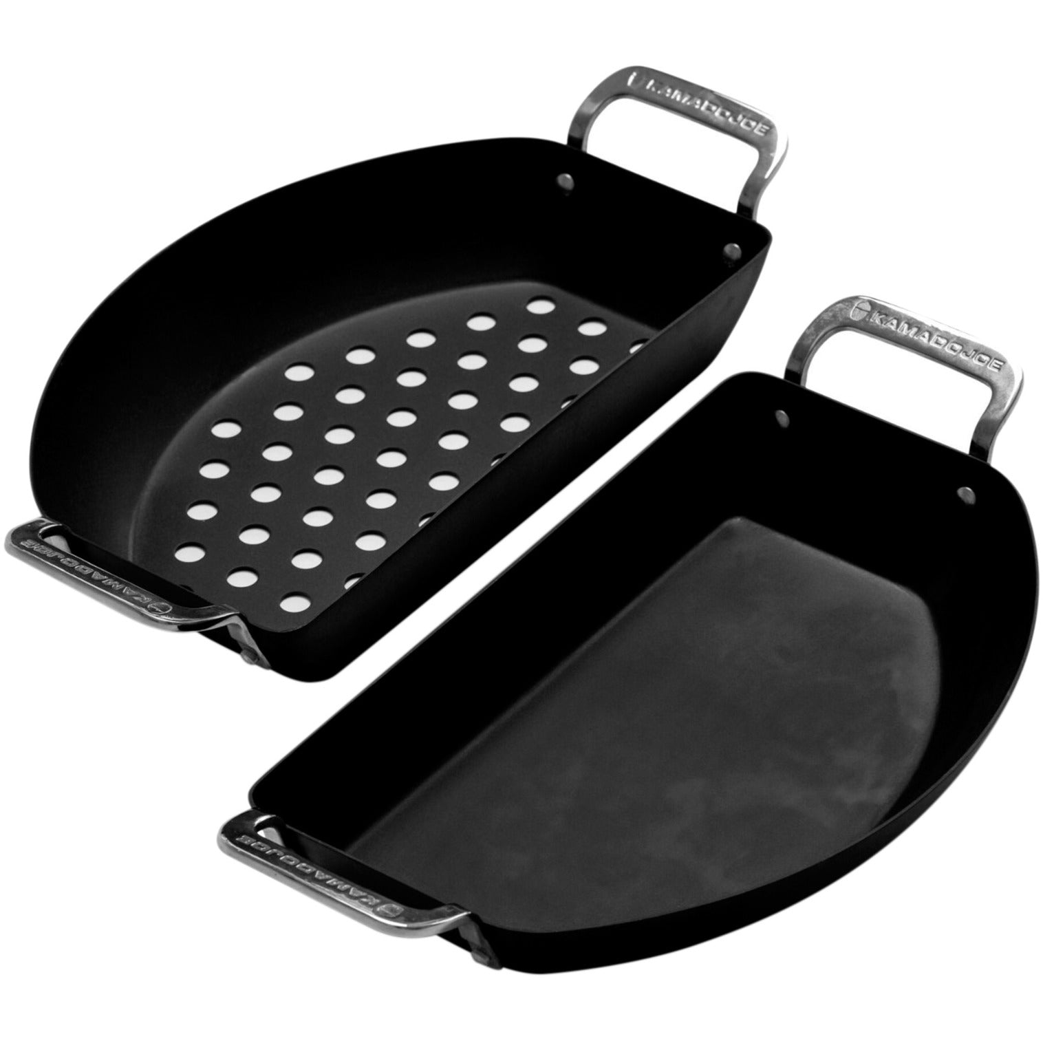 Kamado Joe Karbon halbes Pfannenset