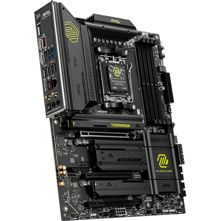 Msi mag x870 tomahawk wifi socket am5 moederbord (raid, 5 gb-lan, wlan, bt, sound, atx)