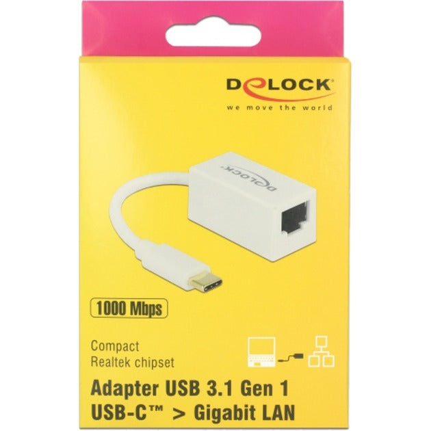 DeLOCK SuperSpeed ​​USB-C (USB 3.1 Gen 1) Stecker > Gigabit LA
