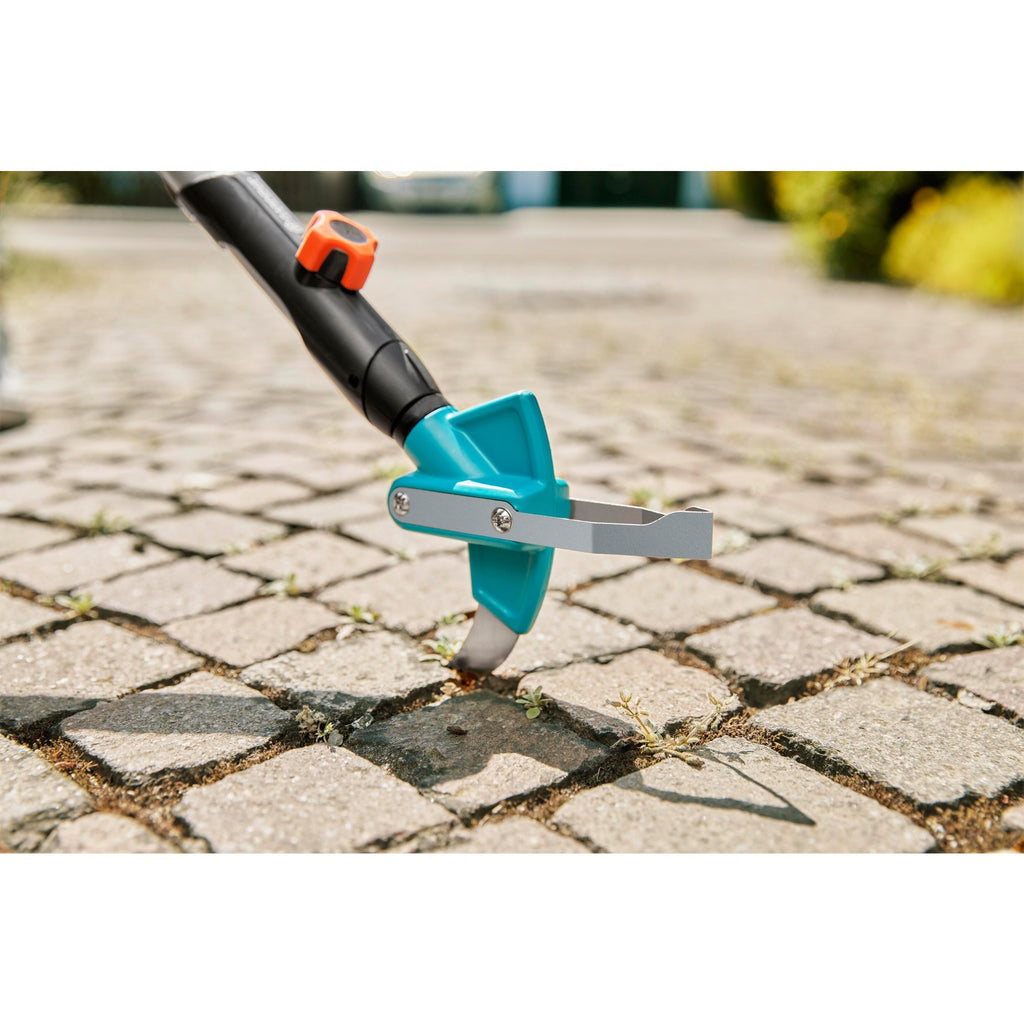 Gardena 2-in-1 combisystem onkruidwieder voor patio’s voegenkrabber (turquoise, 3607-20)
