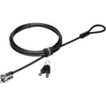Kensington microsaver 2.0 keyed lock beveiliging (zwart)