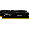 Kingston fury beast 64 gb ddr5-6000 (2x 32 gb) werkgeheugen (zwart, kf560c30bbek2-64, xmp 3.0, expo 1.1)