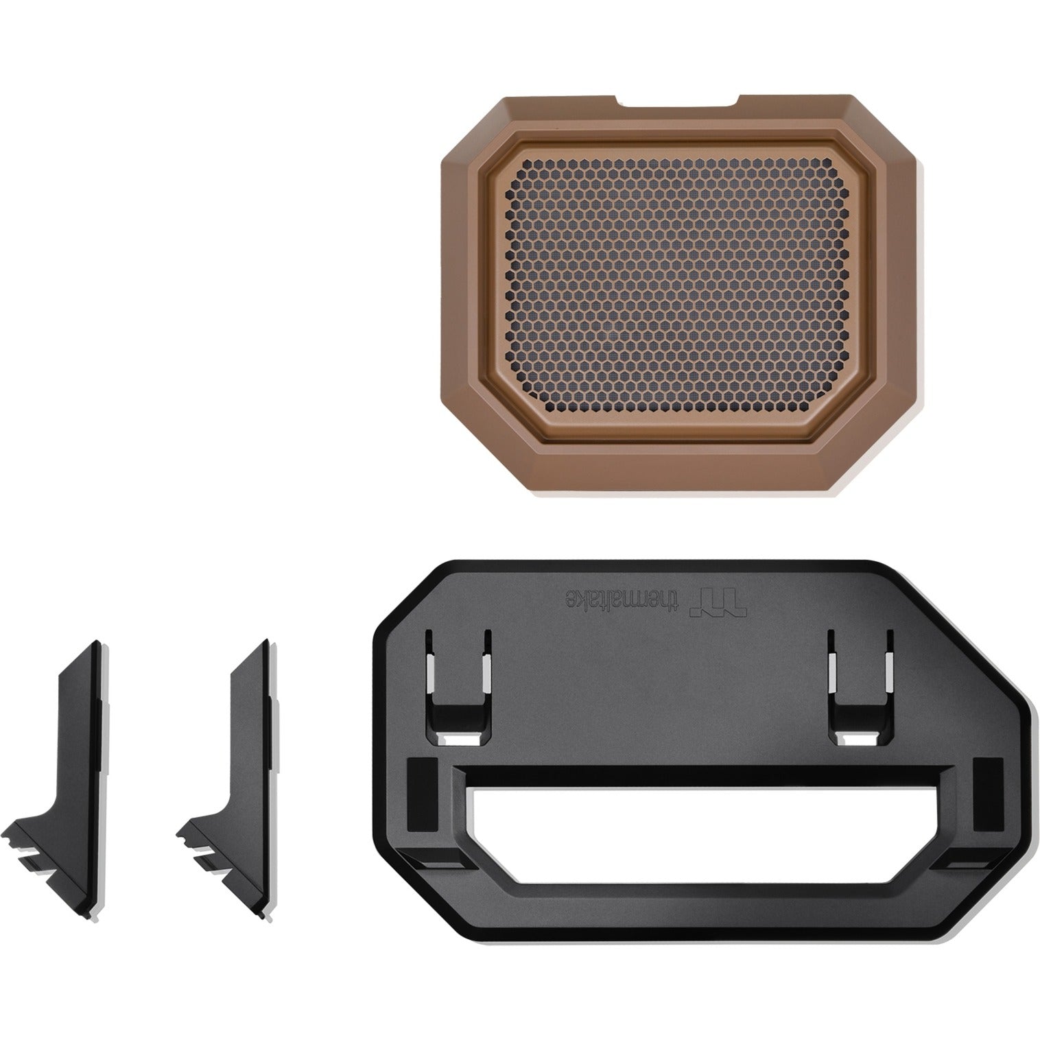 Thermaltake chassisstandaard kit voor de tower 300 gravel sand (zwart bruin, voor horizontale installatie)