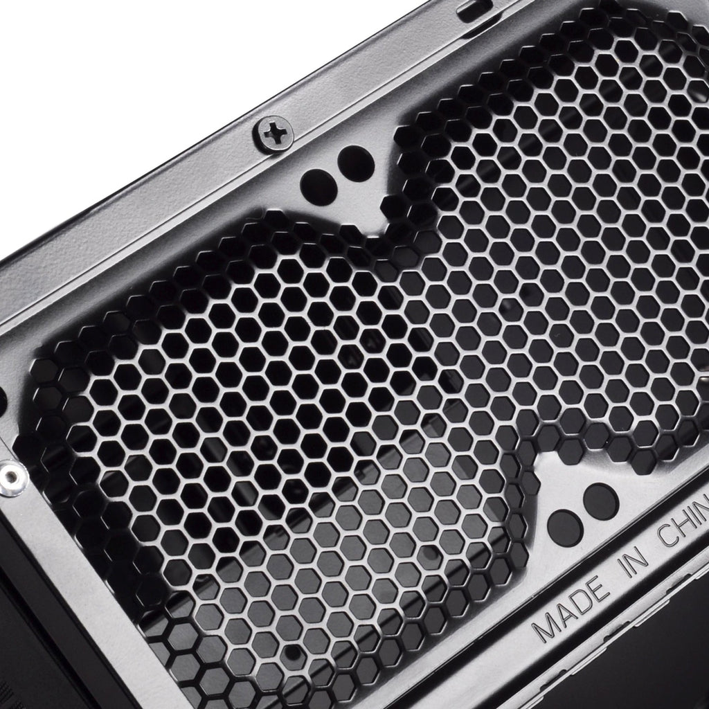 Silverstone sst-gd09b-c htpc behuizing (zwart | 1x usb-a | 1x usb-c)