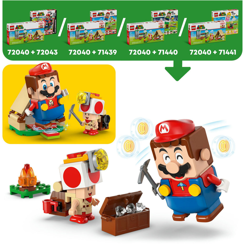 Lego Super Mario 72040 Toad-Boss-Campingplatz
