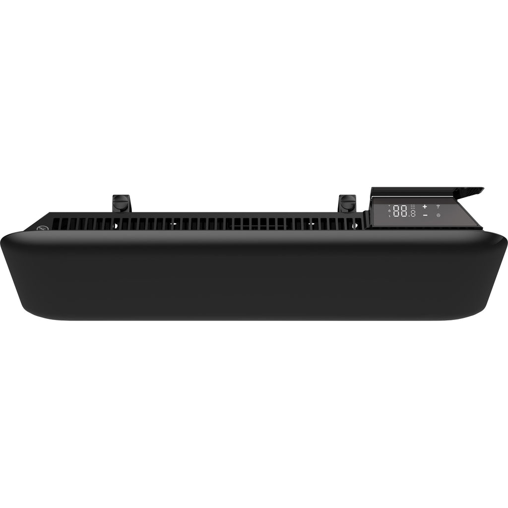 Mill steel wifi paneelverwarming pa700wifi4 black, 700 watt convector (zwart, wifi 2,4 ghz (wifi 6), bluetooth 5.2, zigbee 3.0 + app)
