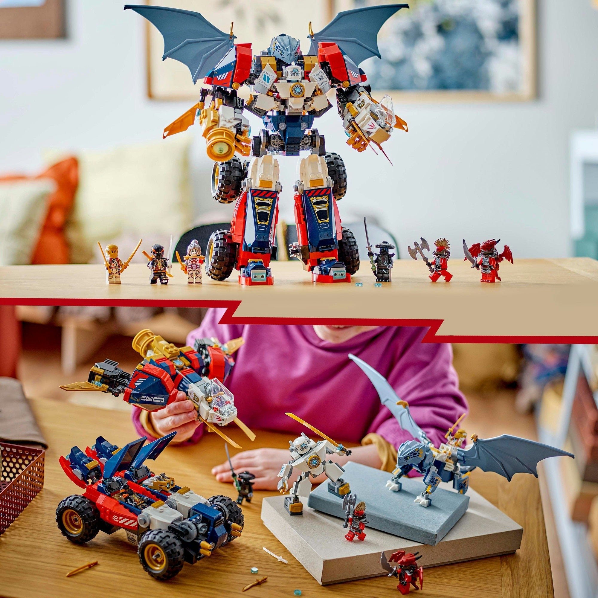 LEGO Ninjago 71834 Zanes Ultra-Kombinations-Mech