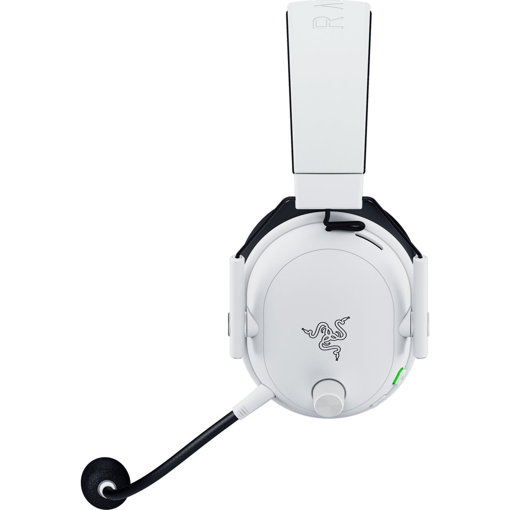 Razer blackshark v3 over-ear gaming headset (wit zwart, pc, playstation 4 en 5, bluetooth)