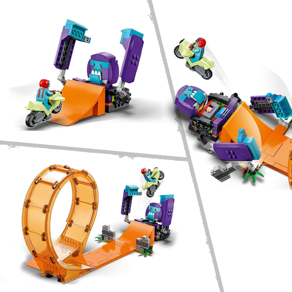 Lego City 60338 Überquerender Schimpansen-Stunt-Loop