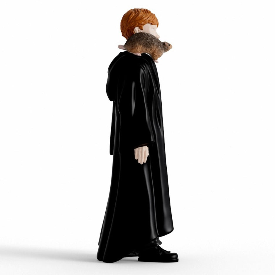 Schleich wizarding world - ron wemel en schurfie - ron weasley scabbers - harry potter - 42634
