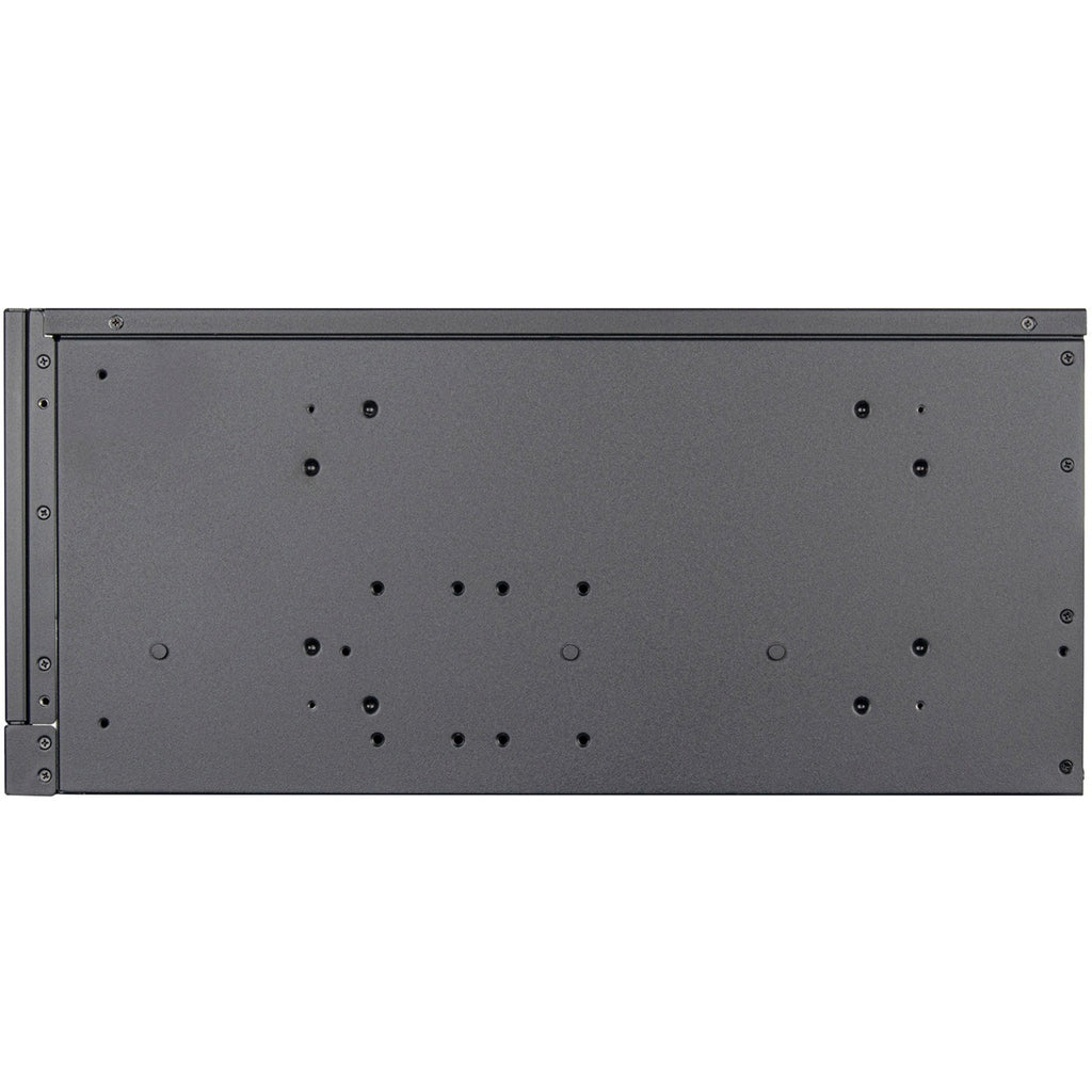Silverstone rm51 rack behuizing (zwart | 5u | 2x usb-a | 1x usb-c)