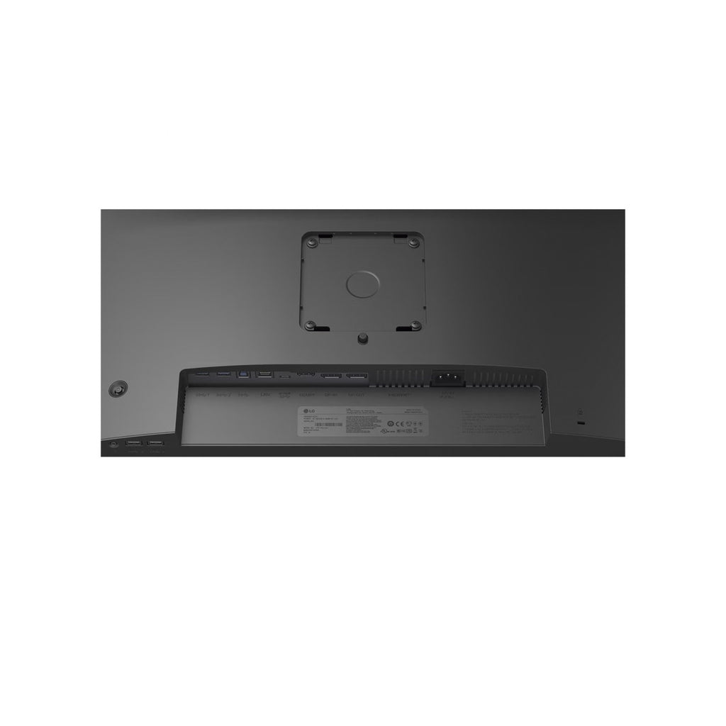 24ba850 23.8 monitor (zwart, hdmi, displayport, audio, lan, usb-c, webcam)