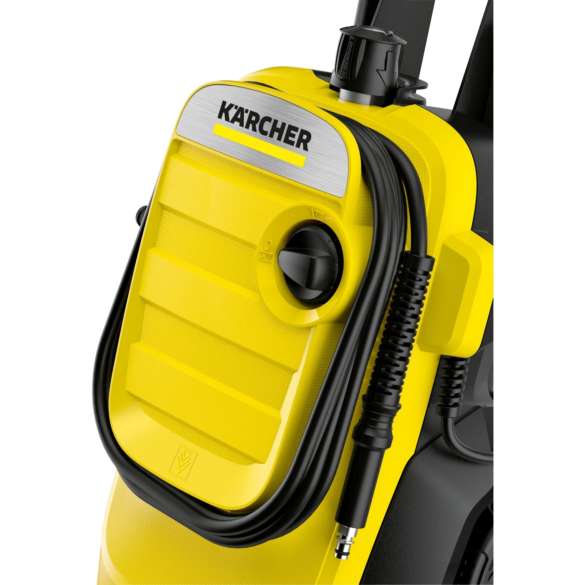 Kärcher k 4 compact hogedrukreiniger (geel zwart)