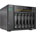 Asustor lockerstor 6 as6806t nas (zwart)