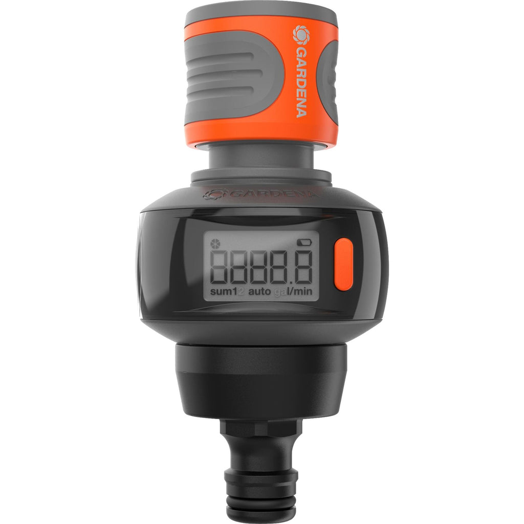 Gardena watermeter aquacount meetapparaat (grijs oranje, 18350-20)