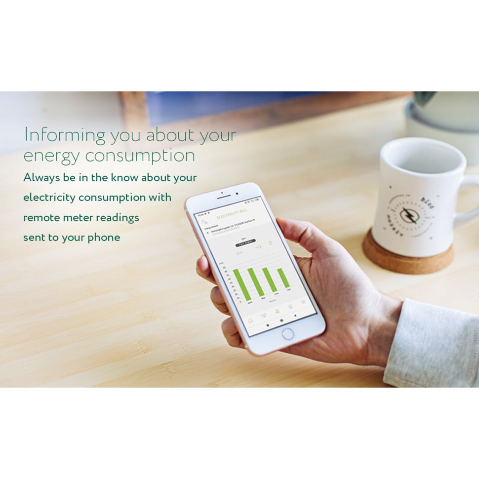 Ty frient electrici meter interface 2, p1 energiebesparing (wit, zigbee 3.0)