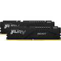 Kingston fury beast 32 gb ddr5-5600 (2x 16 gb) werkgeheugen (zwart, kf556c36bbek2-32, xmp 3.0, expo)