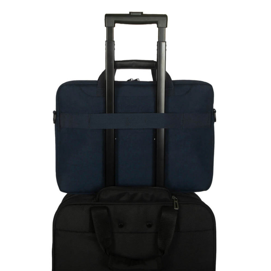 Targus 15-16 geolite ecosmart slim brief laptoptas (donkerblauw)