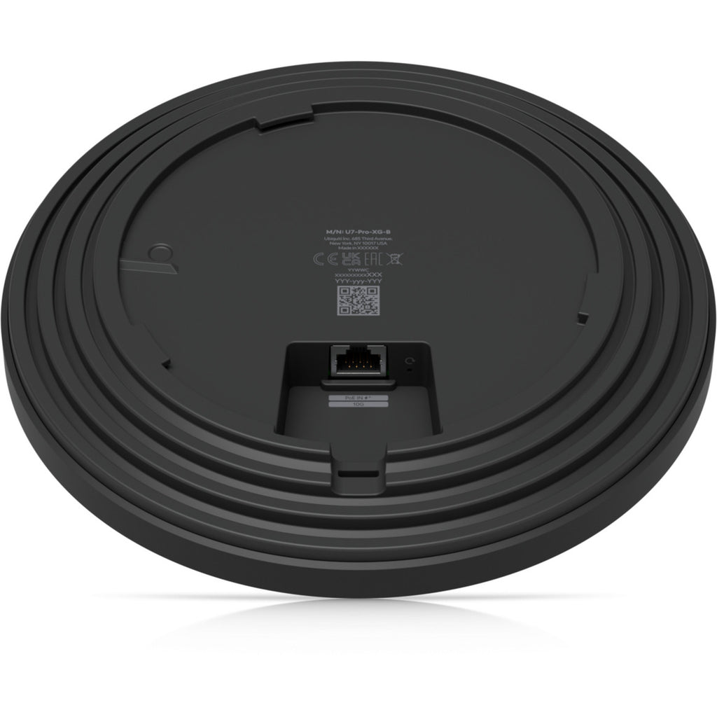 Ubiquiti unifi u7 pro xg access point (zwart, poe+ (30 watt))