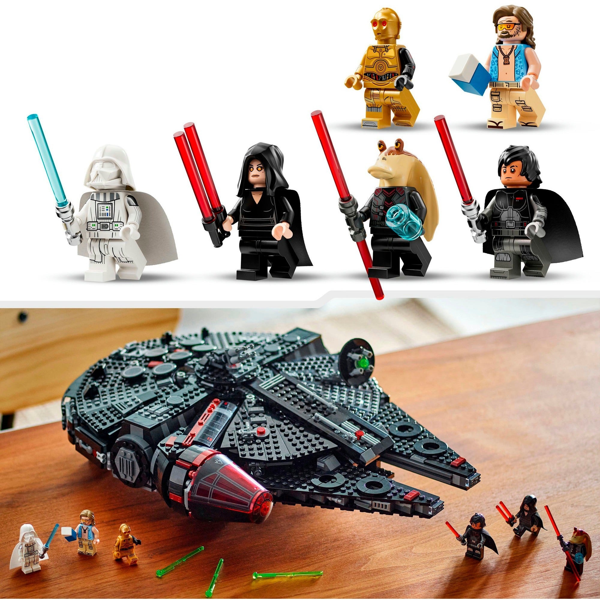Lego star wars - dark falcon constructiespeelgoed (75389)