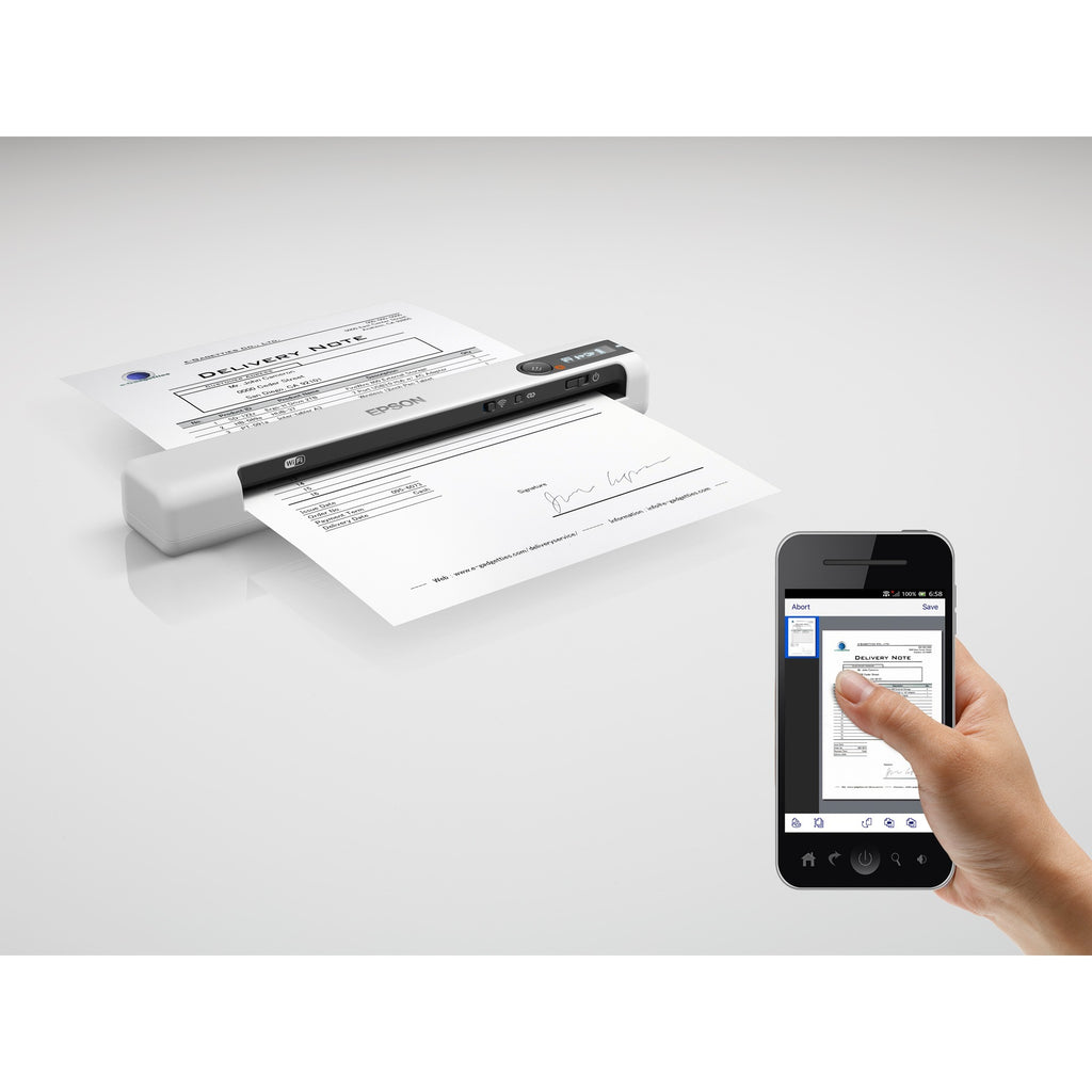 Epson workforce ds-80w feedscanner (grijs)