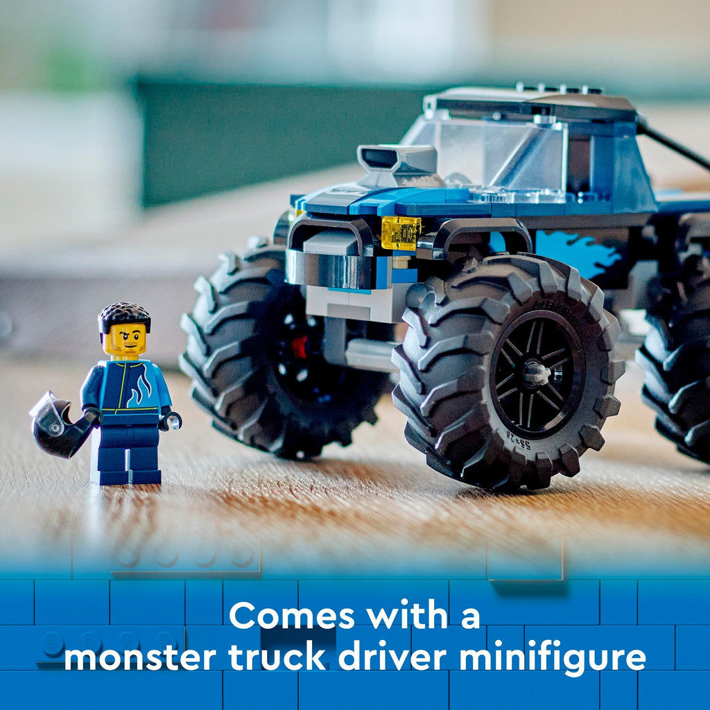 LEGO City - Blaues Monstertruck-Bauspielzeug (60402)