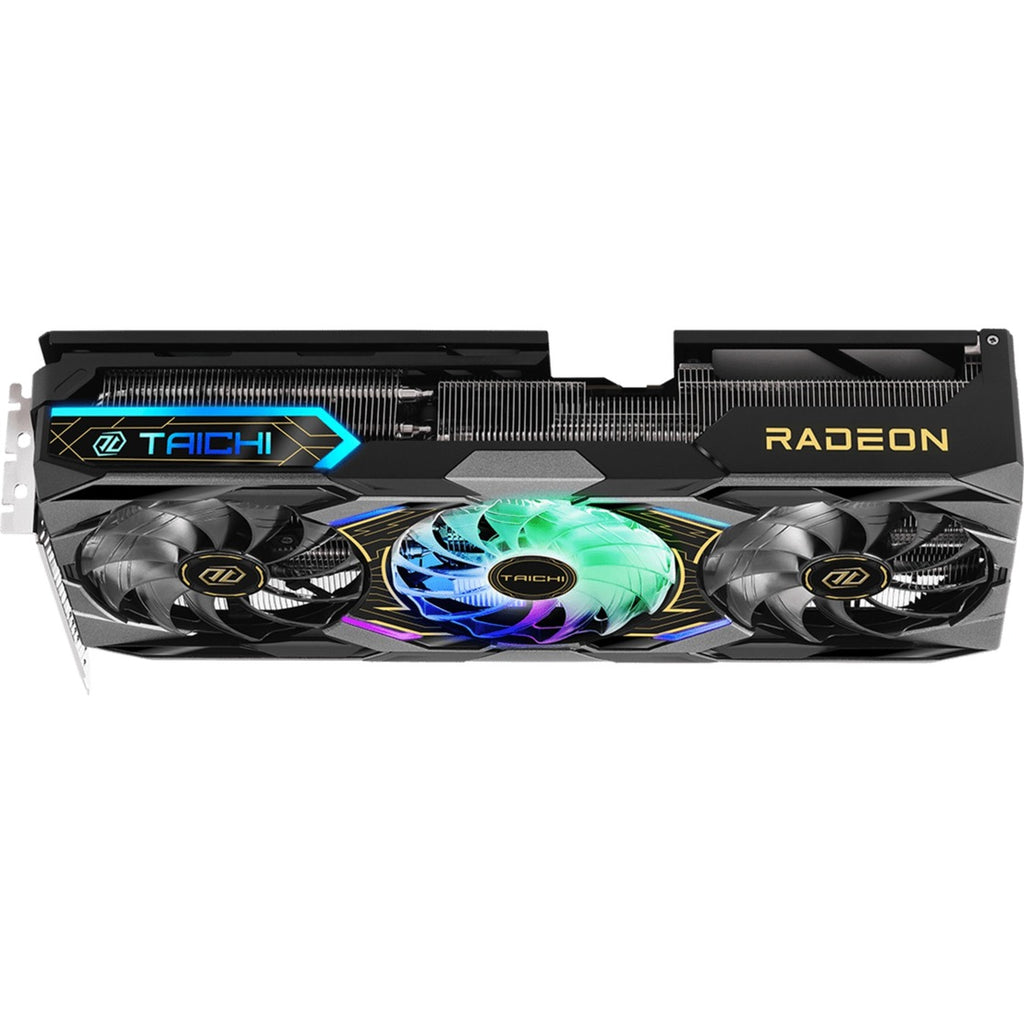 Asrock radeon rx 9070 xt taichi 16gb oc grafische kaart (zwart, rdna4, gddr6, 3x displayport, 1x hdmi)