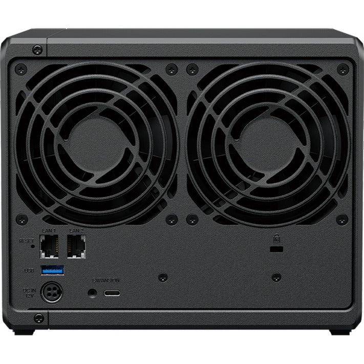 Synology diskstation ds925+ nas (zwart, 2x 2.5gbe lan, 2x usb 3.2 gen 1)