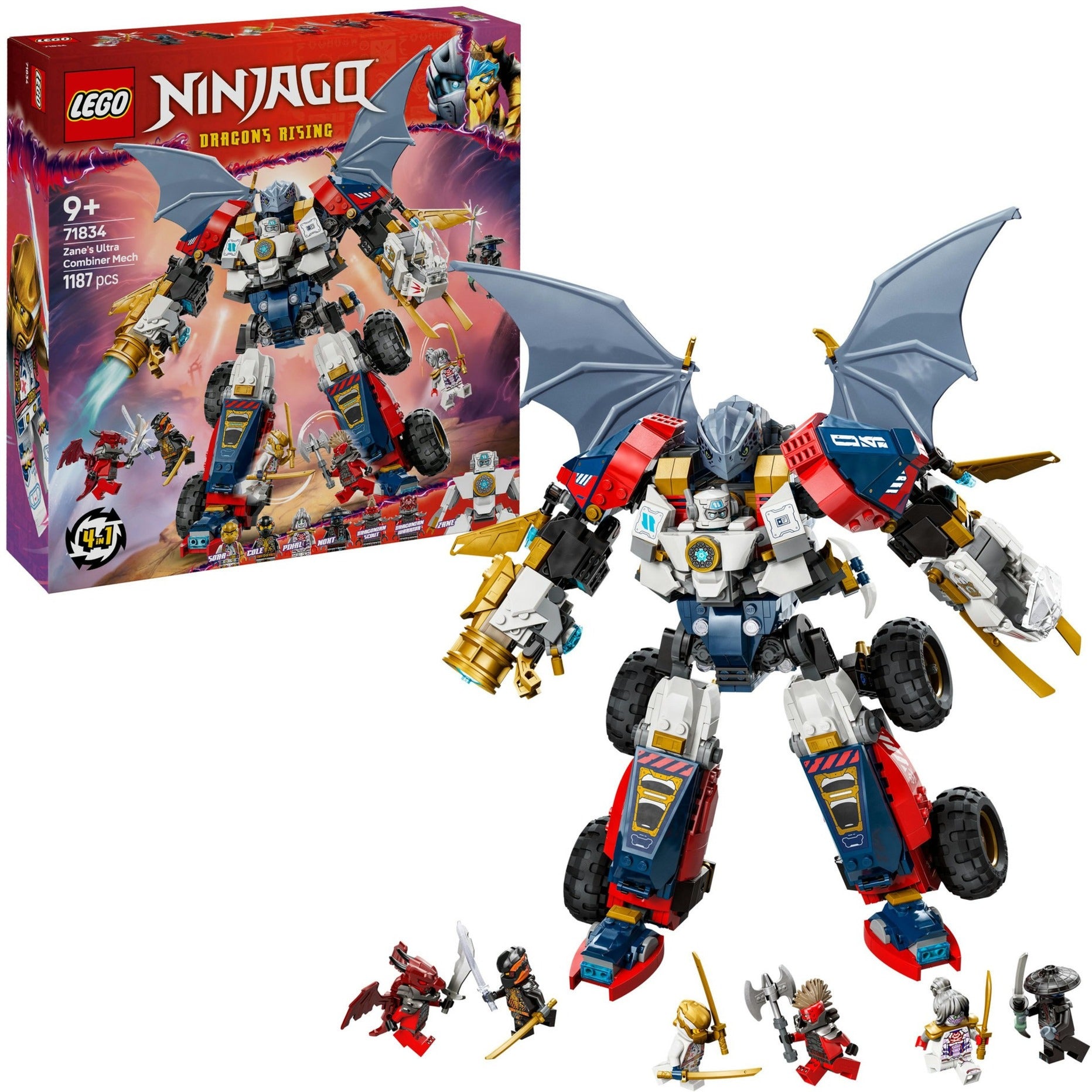 LEGO Ninjago 71834 Zanes Ultra-Kombinations-Mech