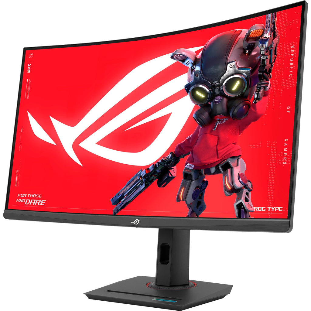 Asus rog strix xg32wcs 32 curved gaming monitor (zwart, 1x displayport, 1x hdmi, 1x usb-c, 180 hz)