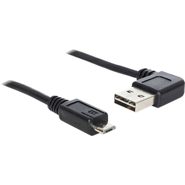 DeLOCK USB 2.0 Stecker links/rechts > Micro-B, 3 m