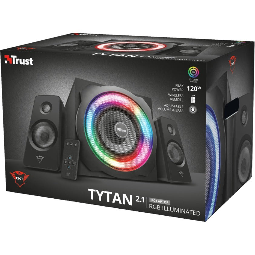 Trust GXT 629 Tytan RGB befeuchtetes 2.1-Lautsprecherset