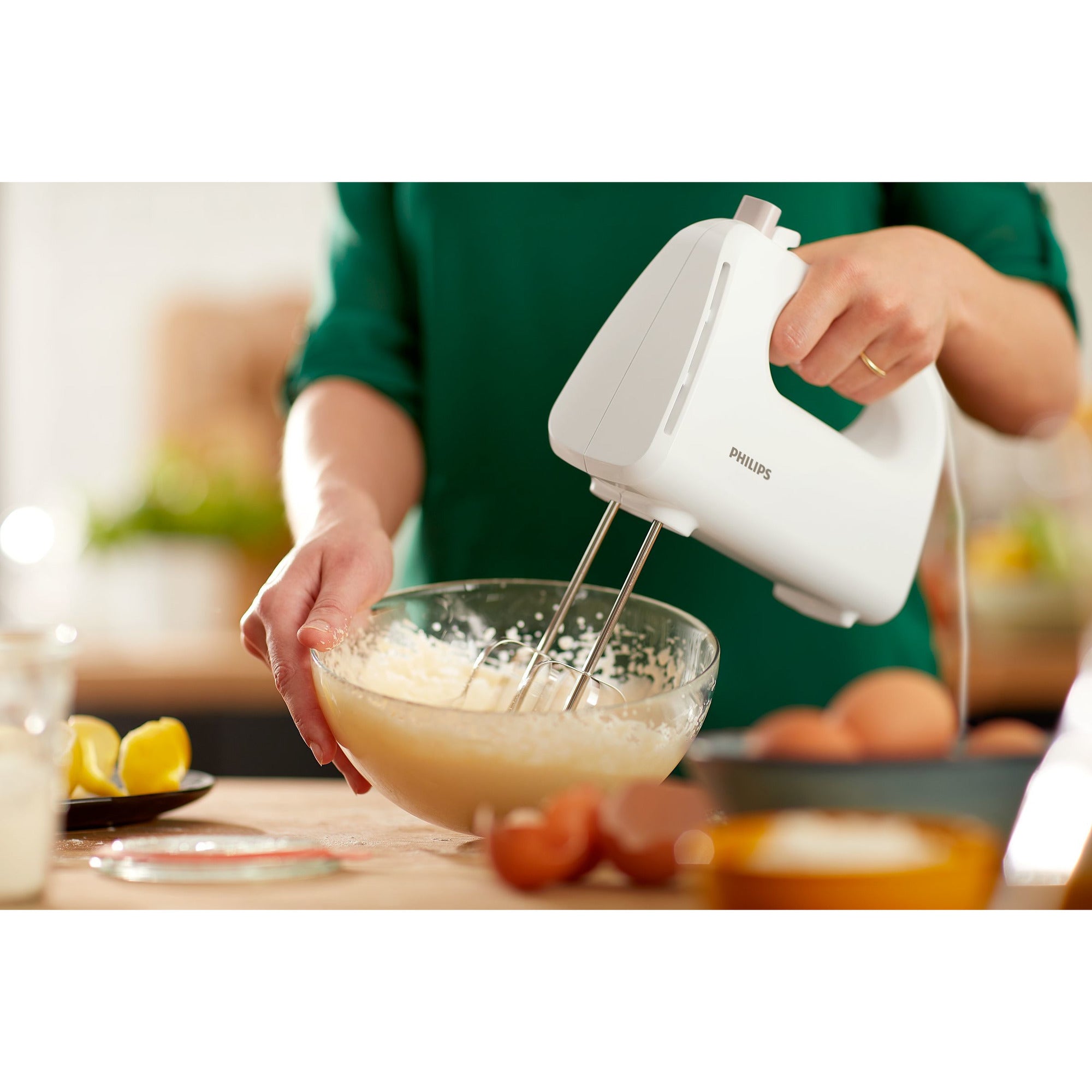 Philips handmixer hr3705 (wit)