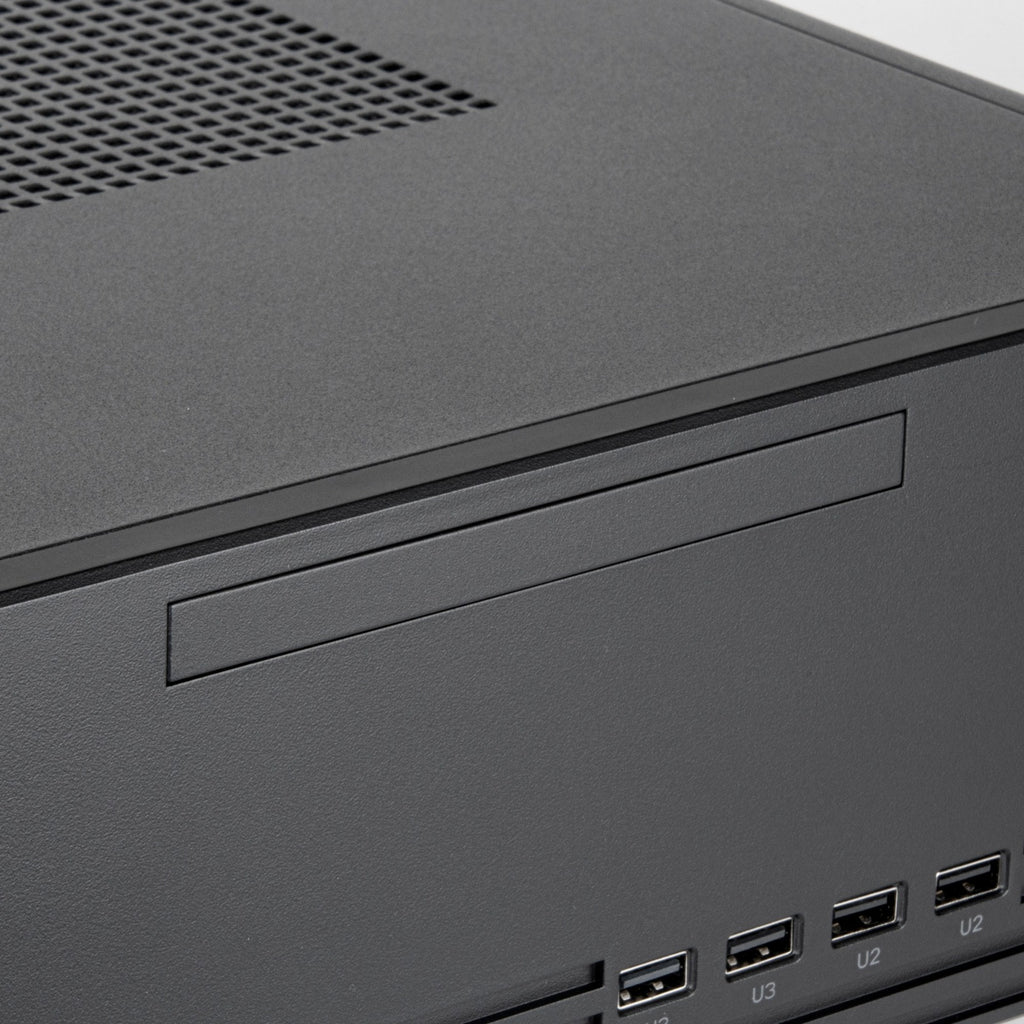 Silverstone sst-ml11b htpc behuizing (zwart | 4x usb-a)