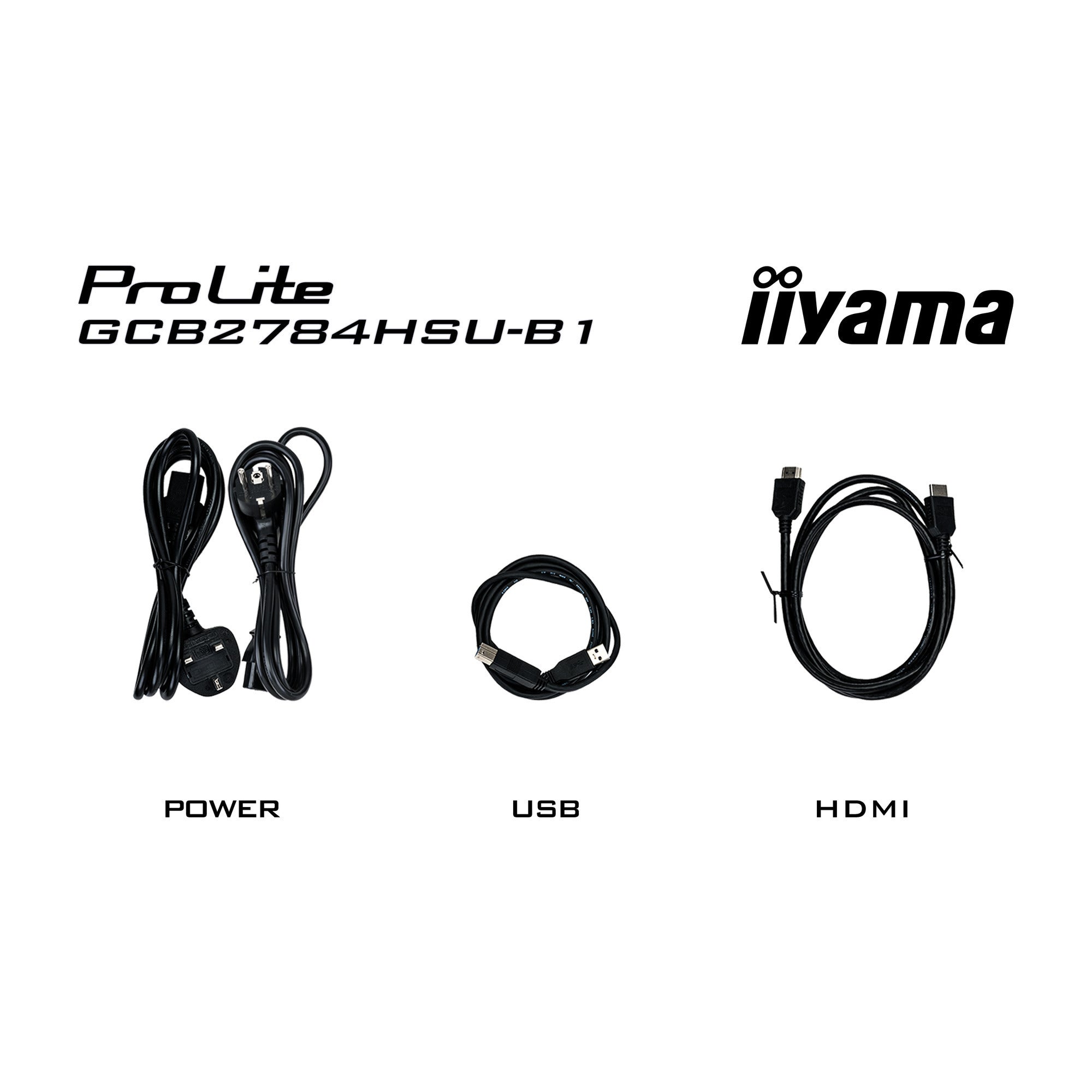 Iiyama g-master red eagle gcb2784hsu-b1 27 curved gaming monitor (zwart, 2x hdmi, 1x displayport, usb, audio, amd free-sync, 240 hz)