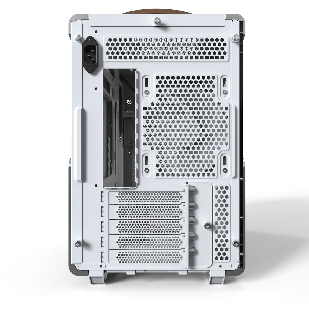 Montech heritage pro midi tower behuizing (wit beige | 2x usb-a | 1x usb-c)