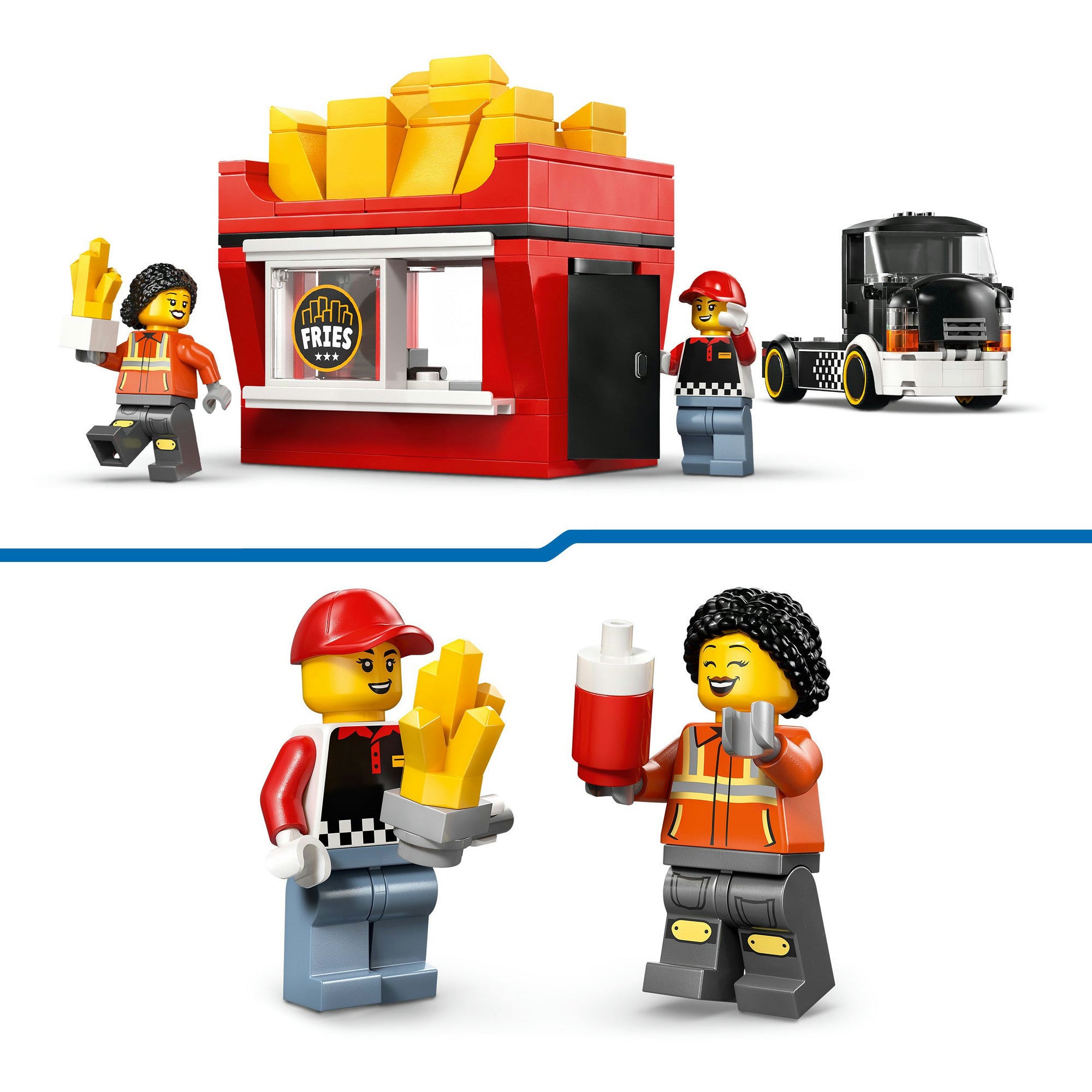 Lego city - snackbartruck constructiespeelgoed (60488)