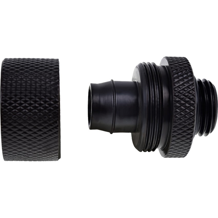 Alphacool eiszapfen 16 10mm compression fitting verbinding (zwart)