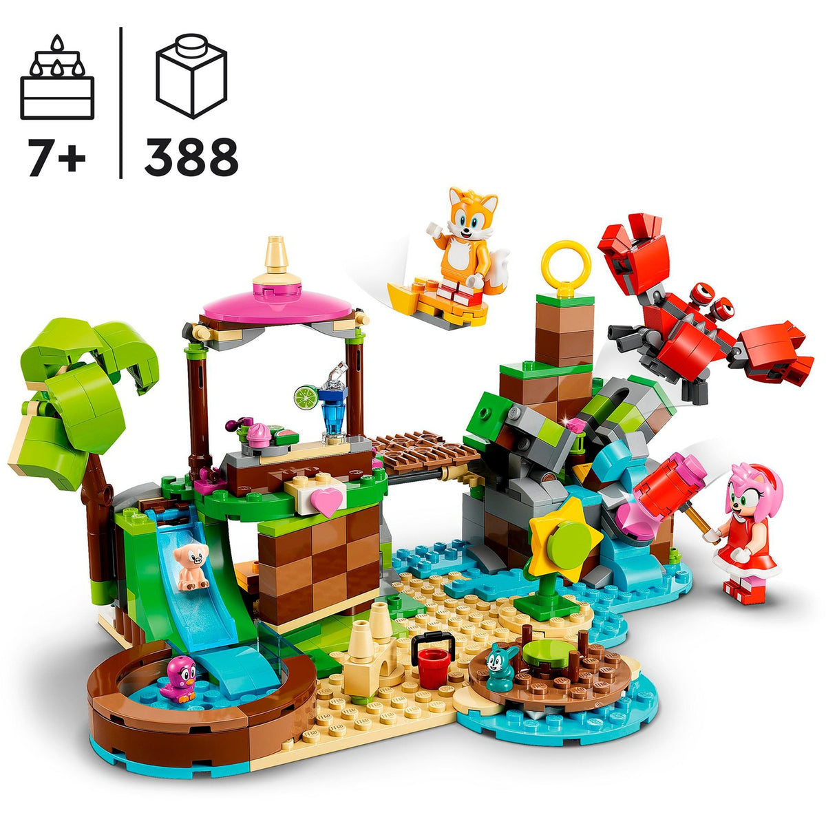 Lego Sonic 76992 Amys Tierpensionsinsel